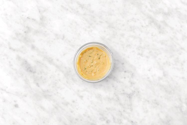 Make the gyoza sauce