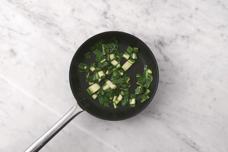 Cook the silverbeet
