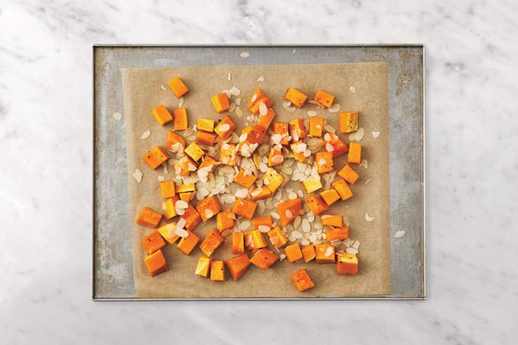 Bake the pumpkin