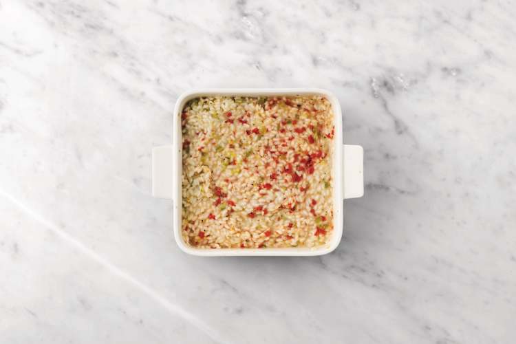 Finish the risotto