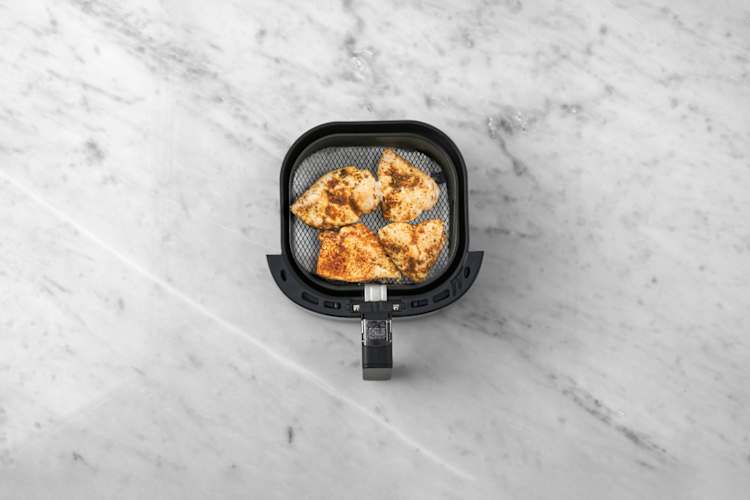 Cook the chicken