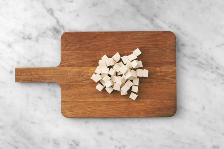 Prep the tofu