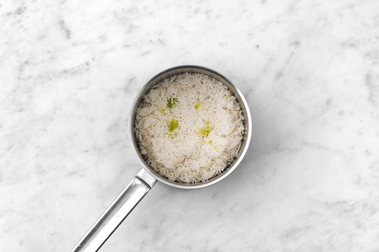 Finish the rice