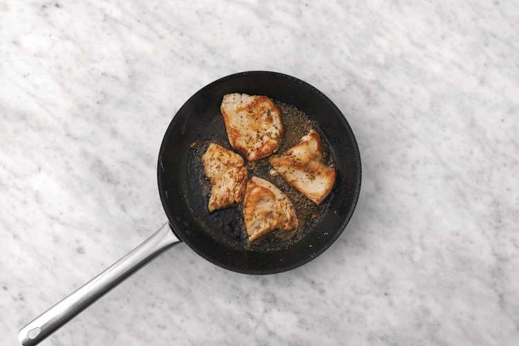 Cook the chicken