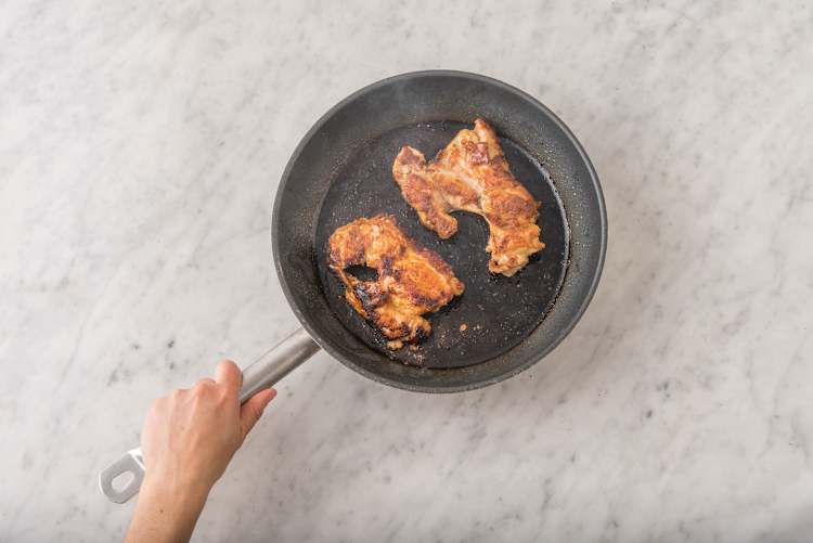 Cook the chicken 