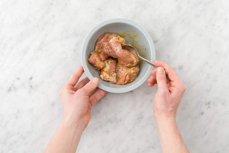 Prep the chicken