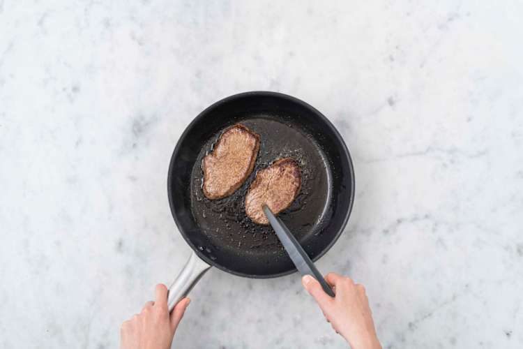 Cook the steak
