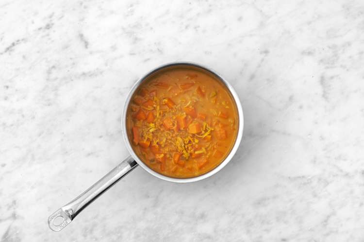 Simmer the dhal