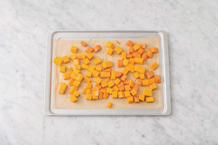 Roast the pumpkin