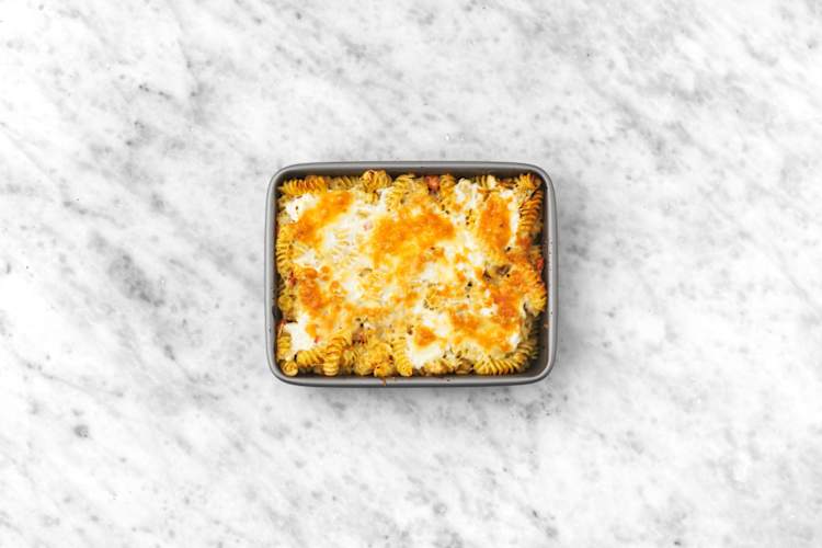 Bake the pasta
