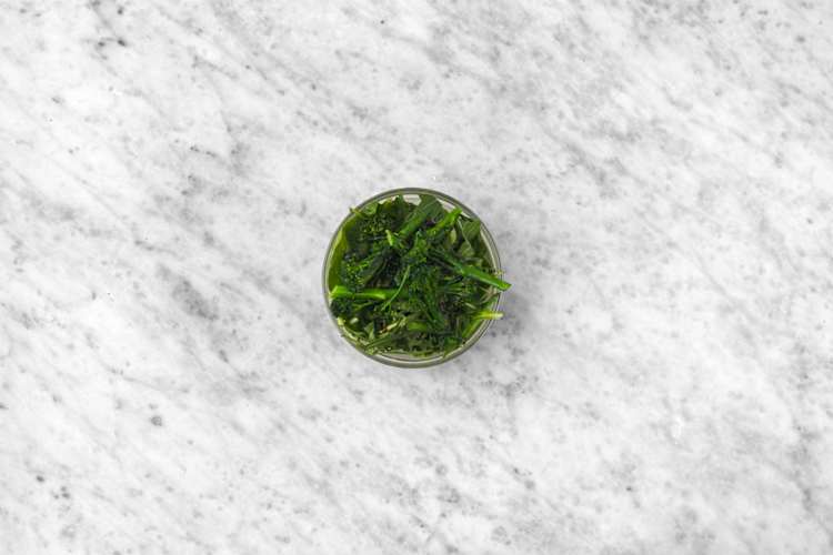 Cook the baby broccoli