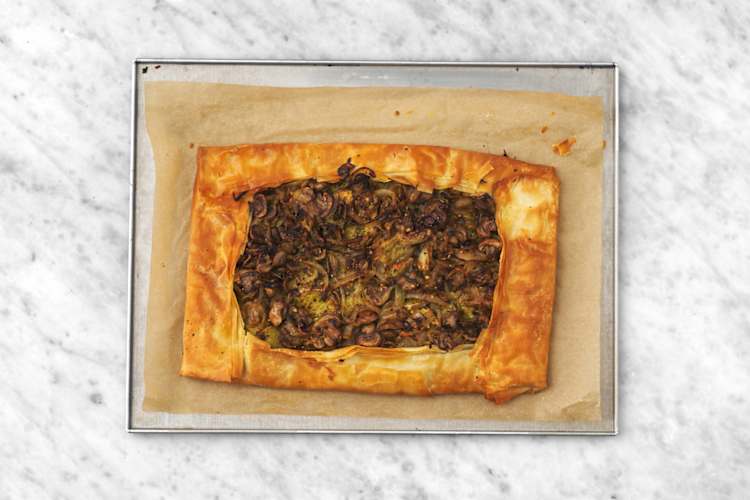 Bake the galette