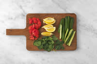 Prep the veggies