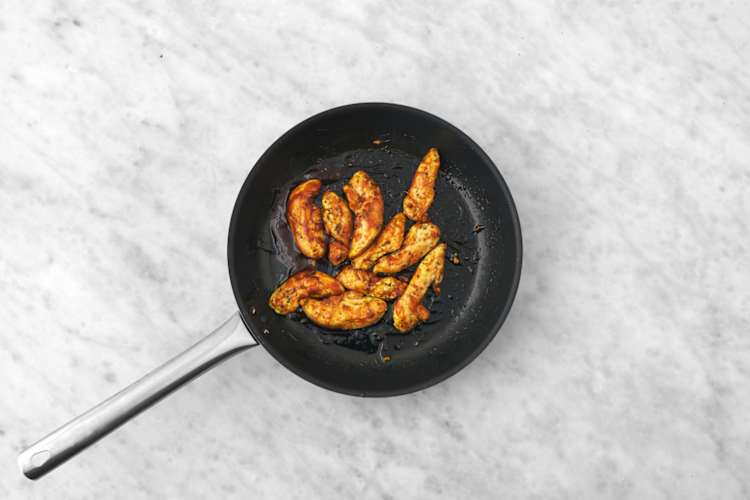 Cook the chicken 