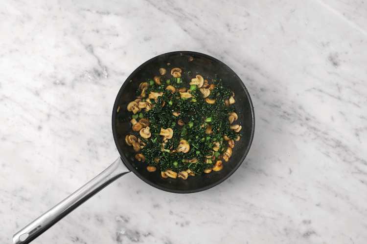 Cook the veggies