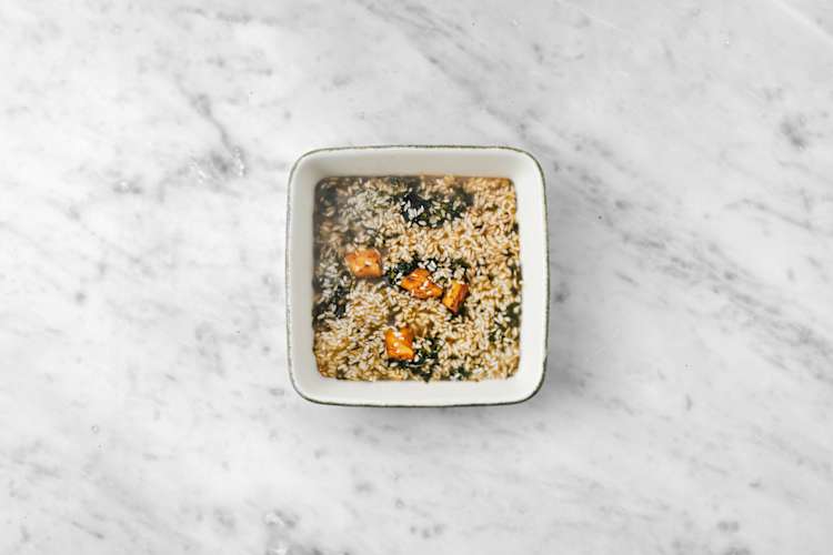 Finish the risotto
