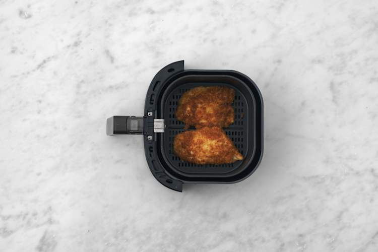 Cook the chicken