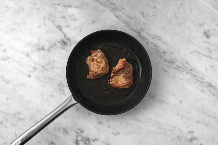 Fleisch braten