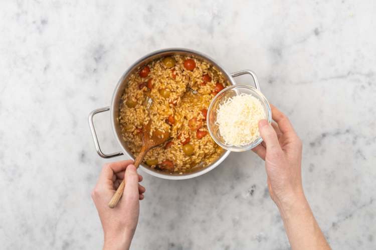 Risotto vollenden