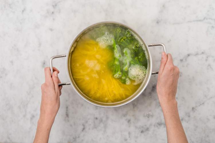 Pasta kochen