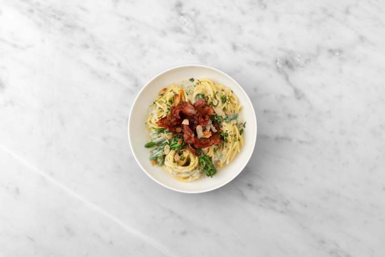 Pasta fertigstellen