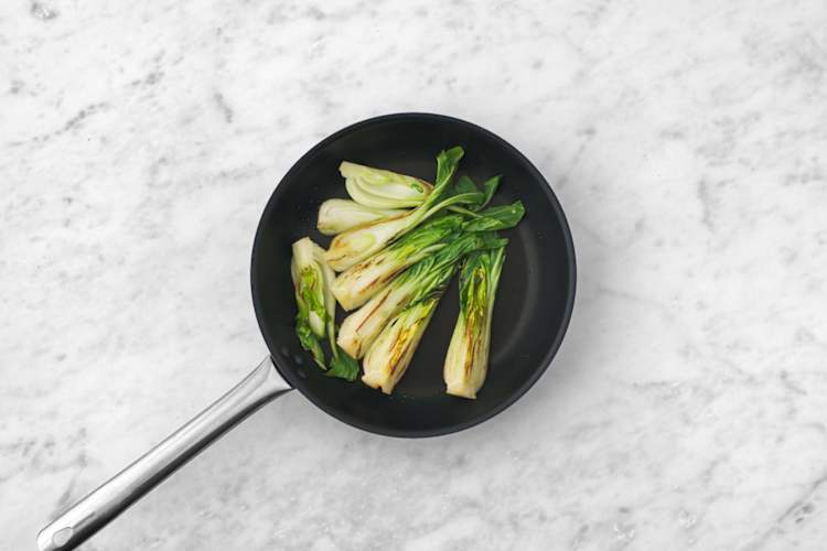 Pak Choi braten