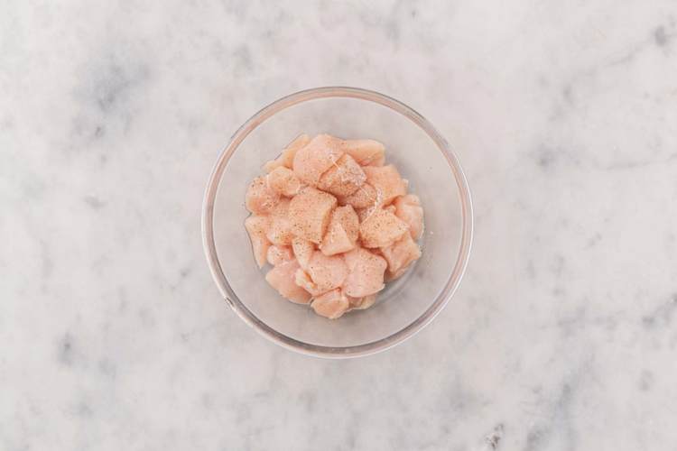 Prep and marinate tofu