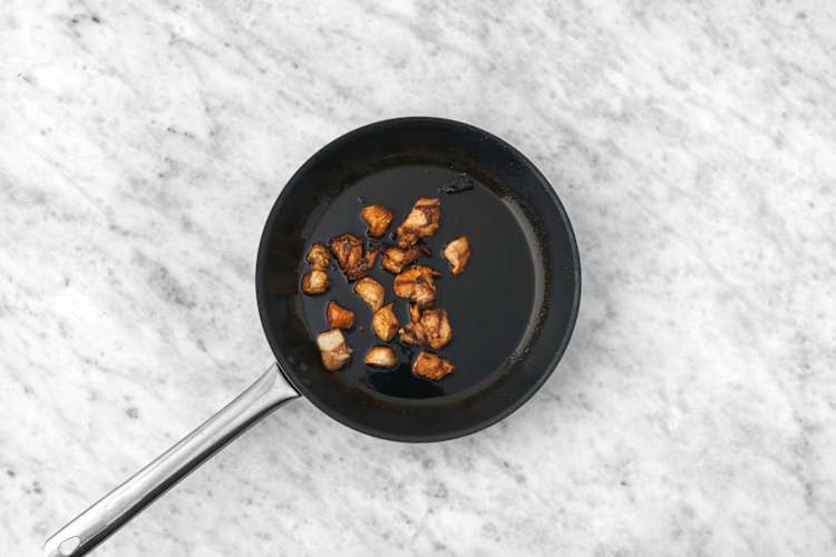 Cook the tofu