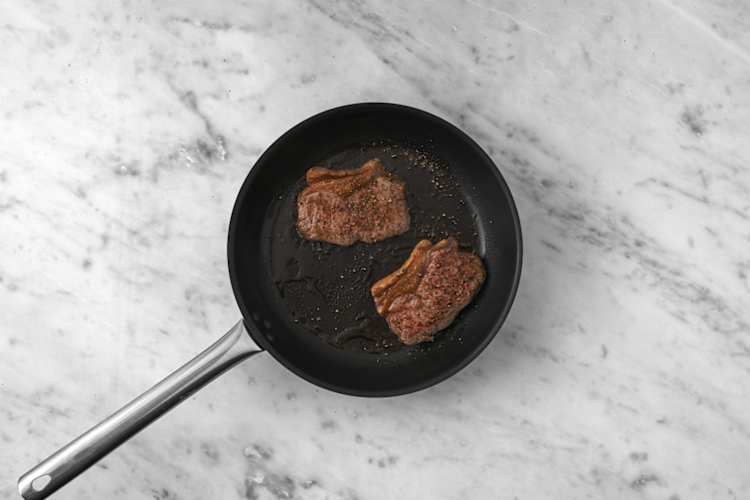 Sear the Steaks