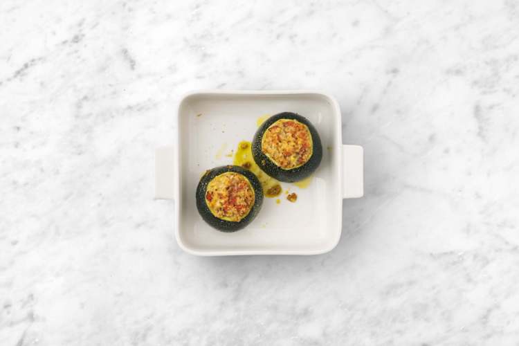 Infornare le zucchine