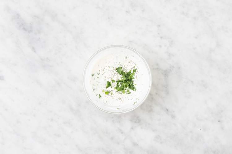 Prep the toppings