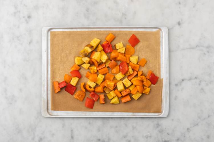 Roast the veggies 
