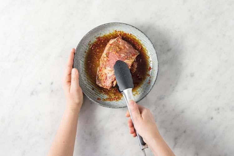 Fleisch marinieren