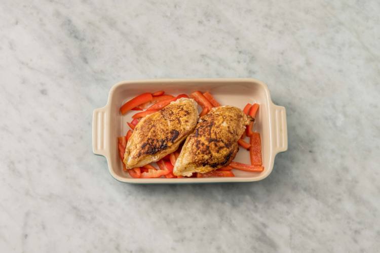 Pouletbrust braten