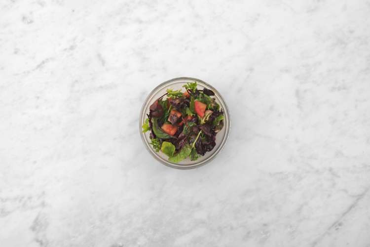 Faire la vinaigrette