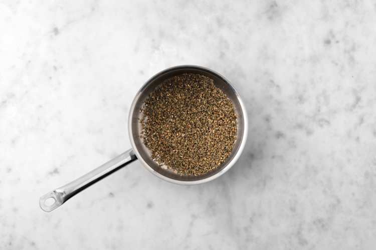 Le freekeh en ébullition