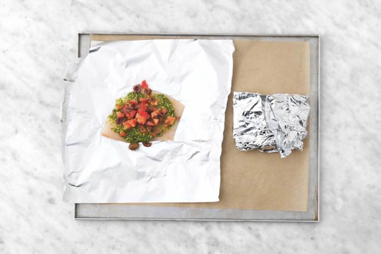 Papillote en action