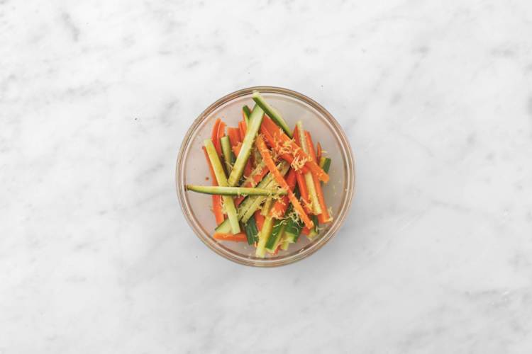 Aliña las verduras