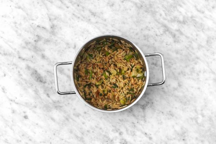 Cocina el orzo