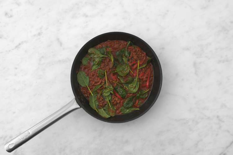 Add the Spinach