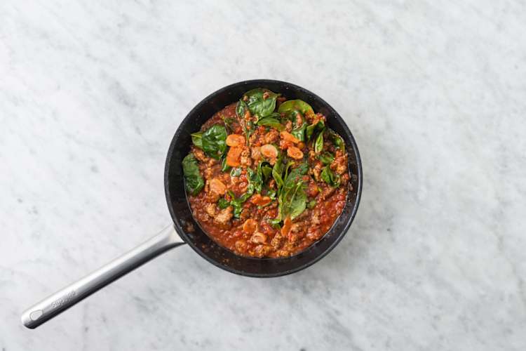 Add the Spinach