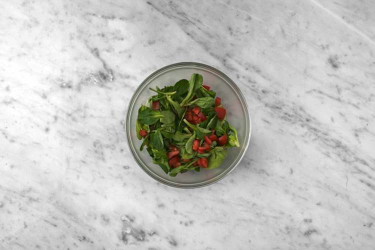 Prepara la ensalada