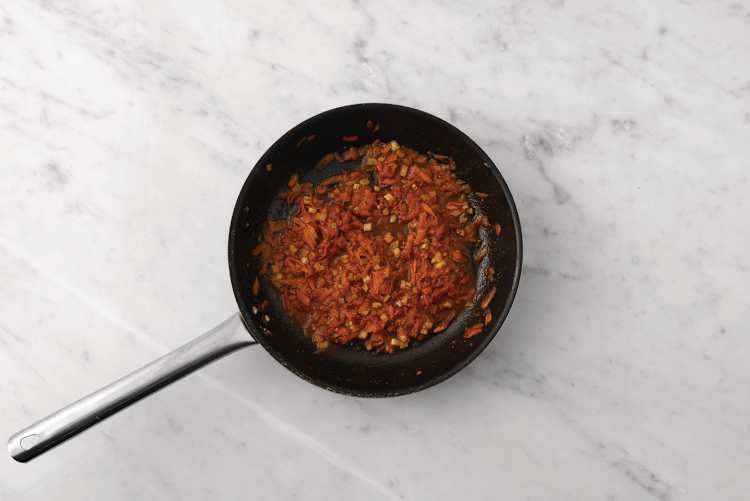 Cook the filling