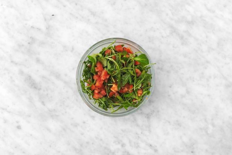 Salade maken