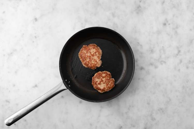 Form and cook Beyond Meat® patties