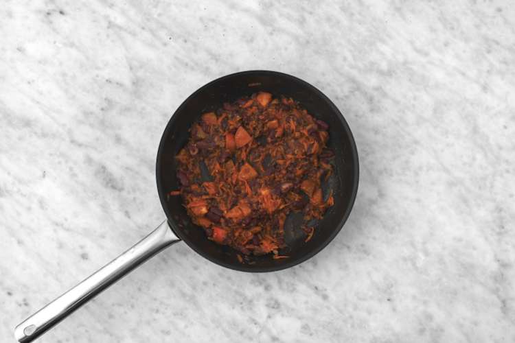 Add the Veg 