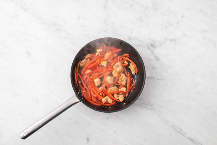 Stir-Fry the Chicken
