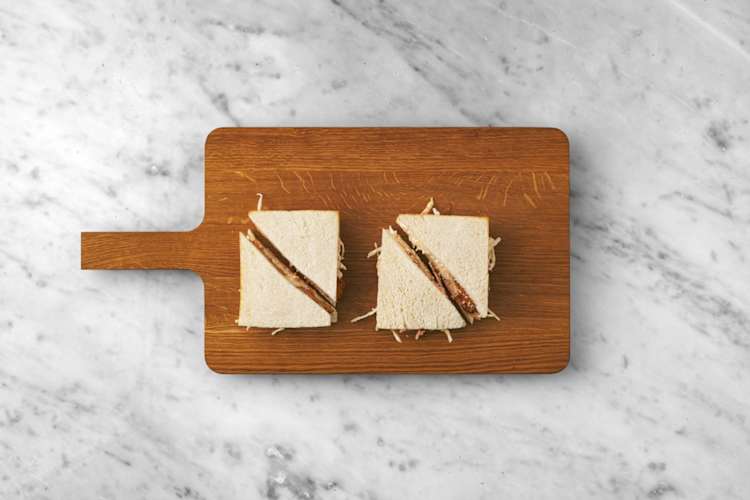 Assemblare il sandwich