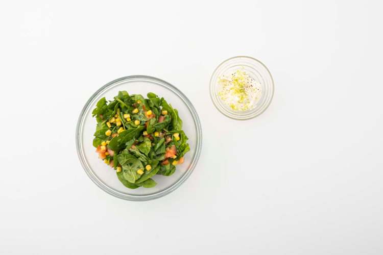Salade mengen