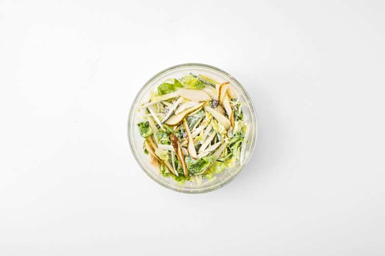 Salade afmaken
